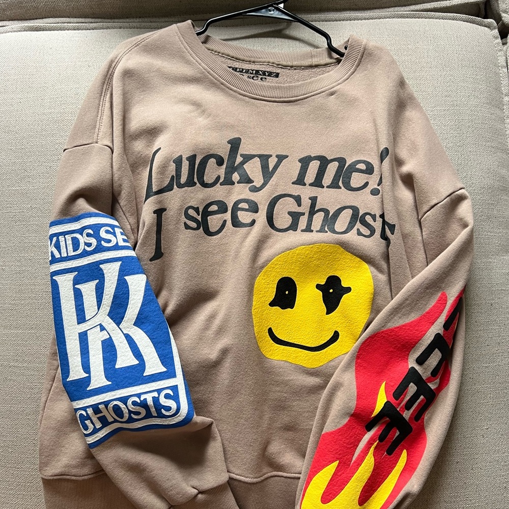 Brown Graphic Kids Sweatshirt